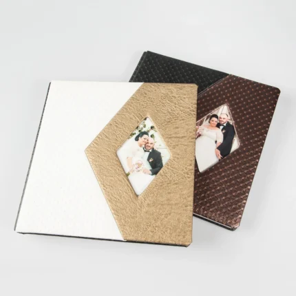 Album digital eco piele S-Line ½, deschis, FotoVmag Oradea
